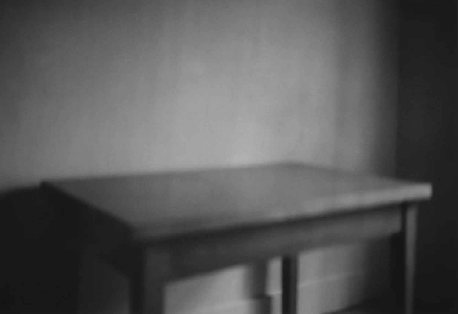 photosensitized linen print, 8 x 12" 1989