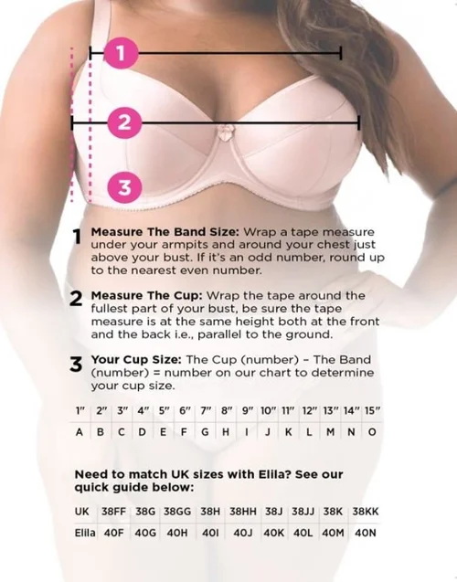 Elila Bra Size Guide – Bravo Bra Boutique
