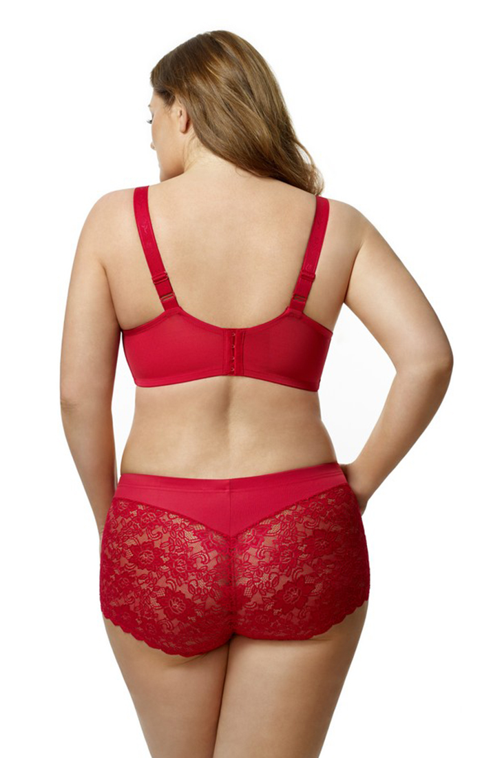 3311 | STRETCH LACE & MICROFIBER CHEEKY PANT
