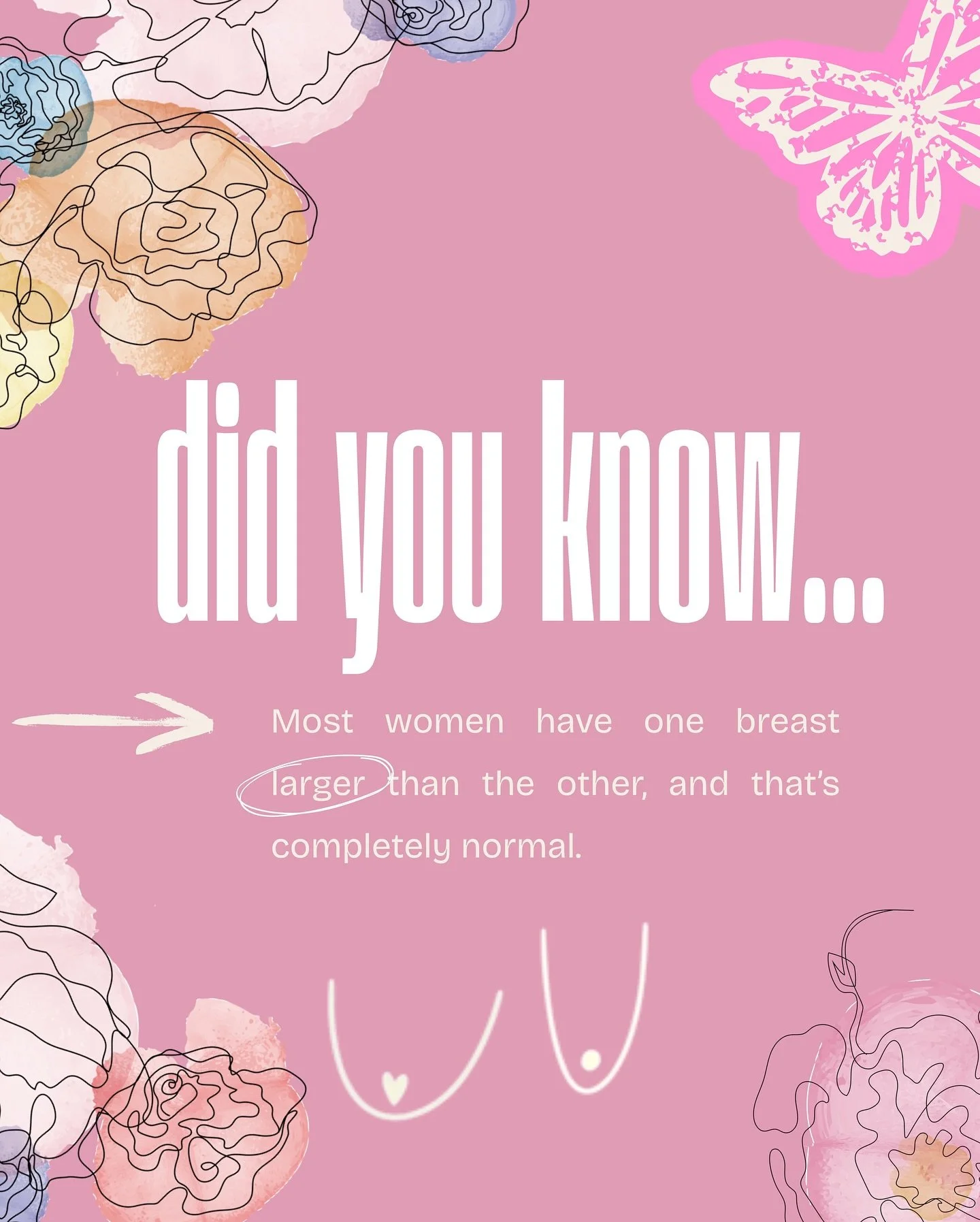 Most women have one breast larger than the other, and that&rsquo;s completely normal✨

@elilafullfigure are designed to balance and support asymmetry naturally with:
✔ Full cup slings (styles 1305, 1303, 1803)
✔ Elastic top cup edging (2311, 2818)
✔ 