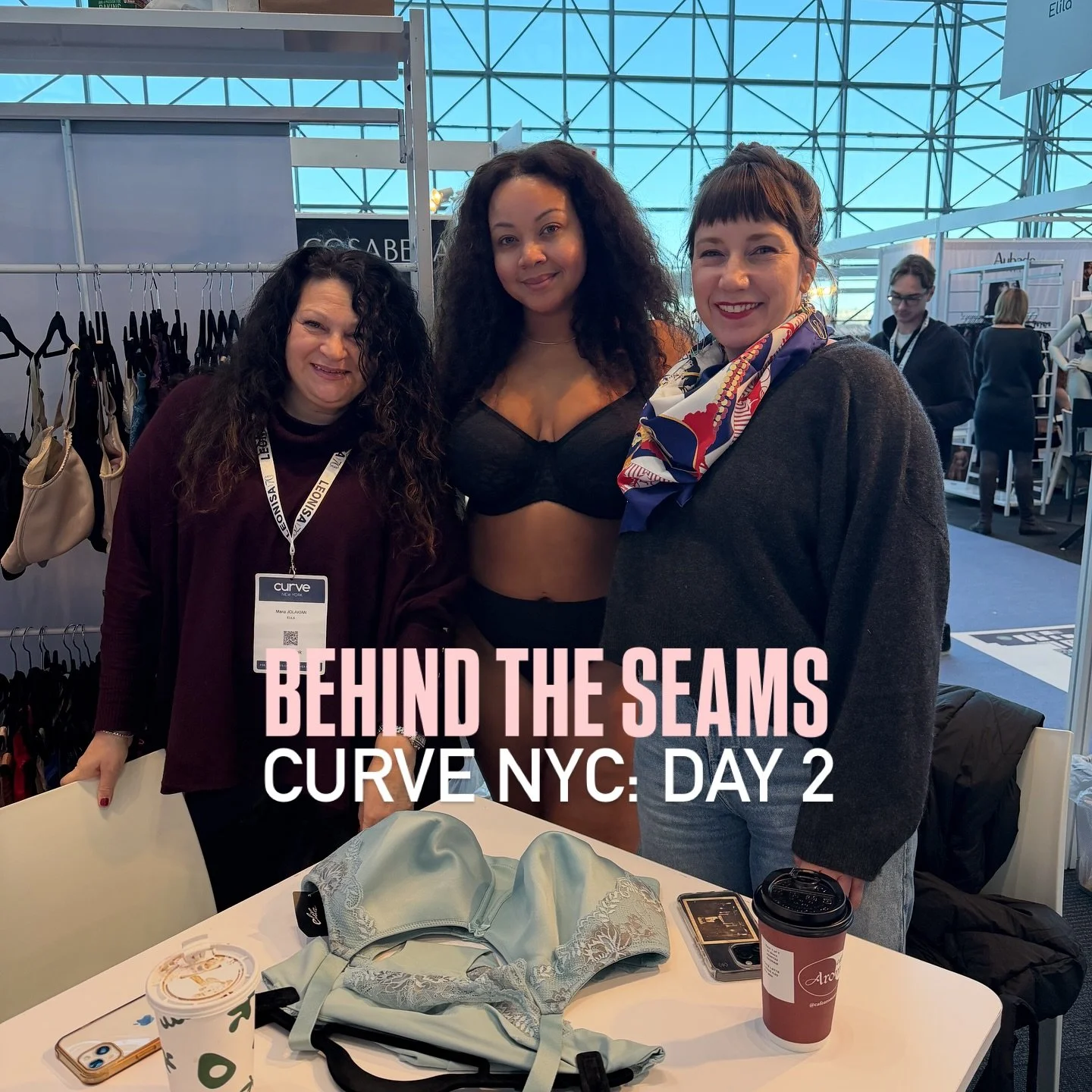 Behind the Seam: Day 2 - CURVE NYC
📍 @javitscenter 

Head over to @elilafullfigure booth 263 

#curve #curvenyc #explore #fy #fyp