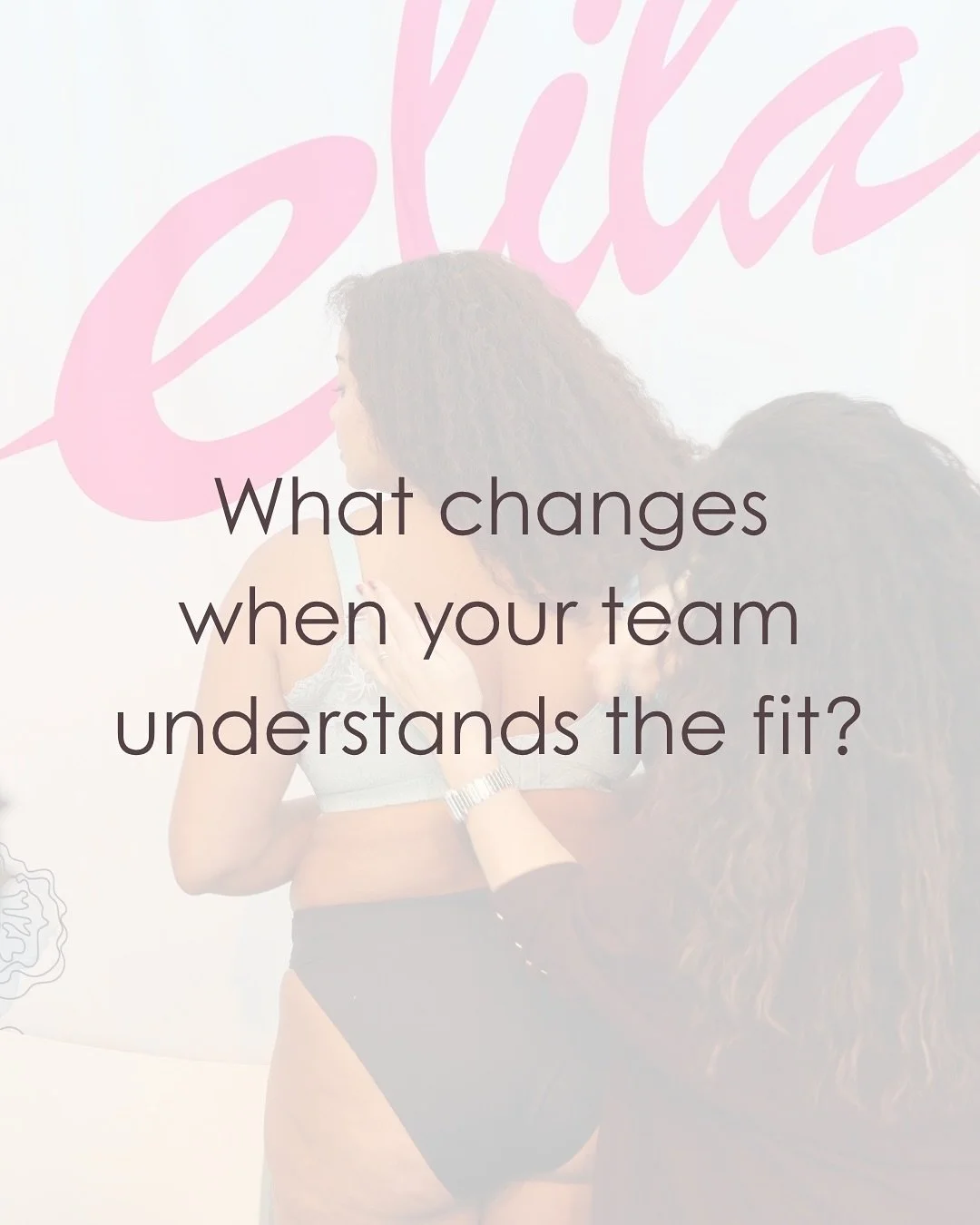 What actually changes when your team understands fit? Everything.

👉 Connect with your Elila rep at the link in bio
.
.
.
#Elila #SpecialtyRetail #RetailerEducation #BraFitters #SellWithConfidence #FullFigureSupport #FitFirst
