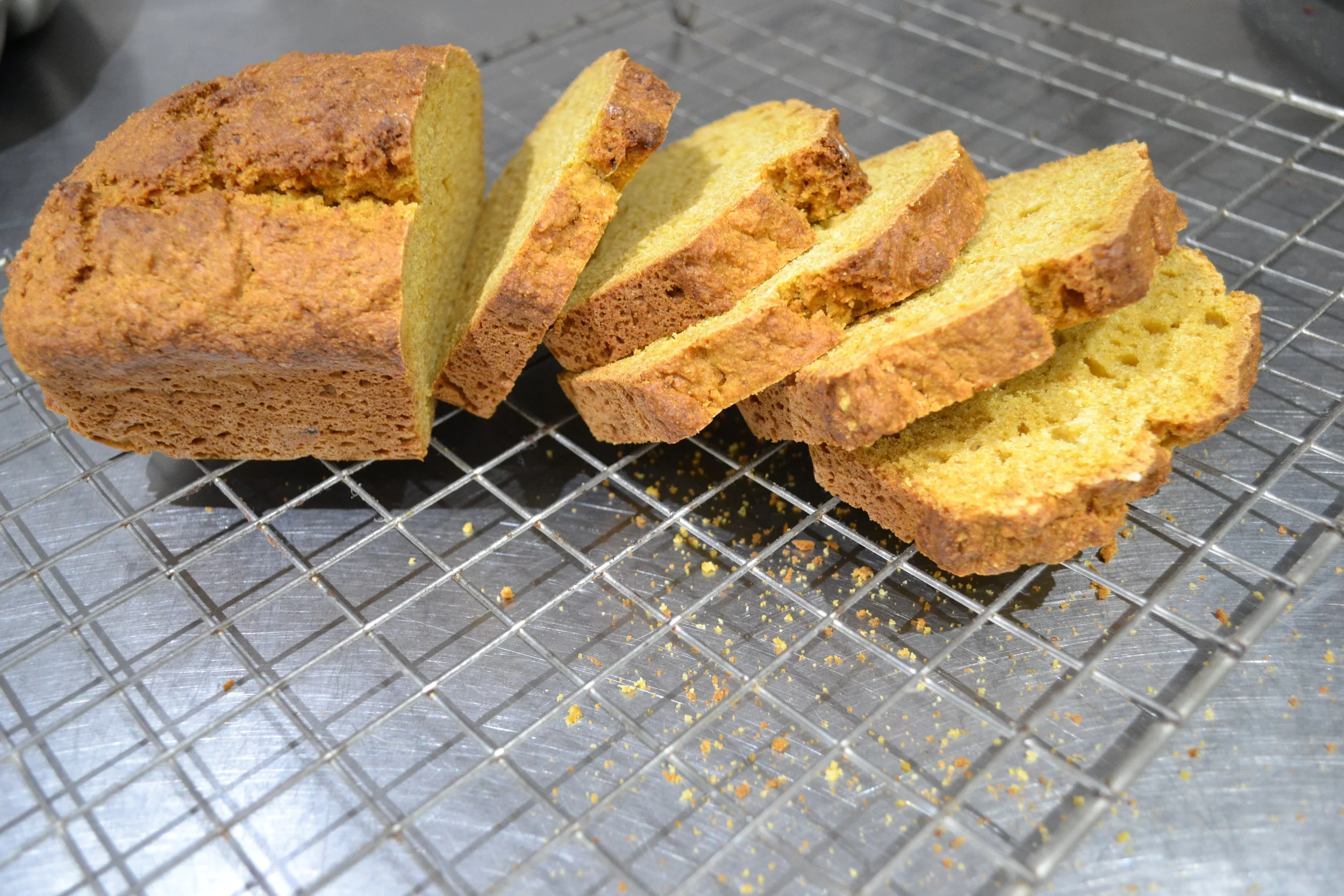 Sweet potato cornbread