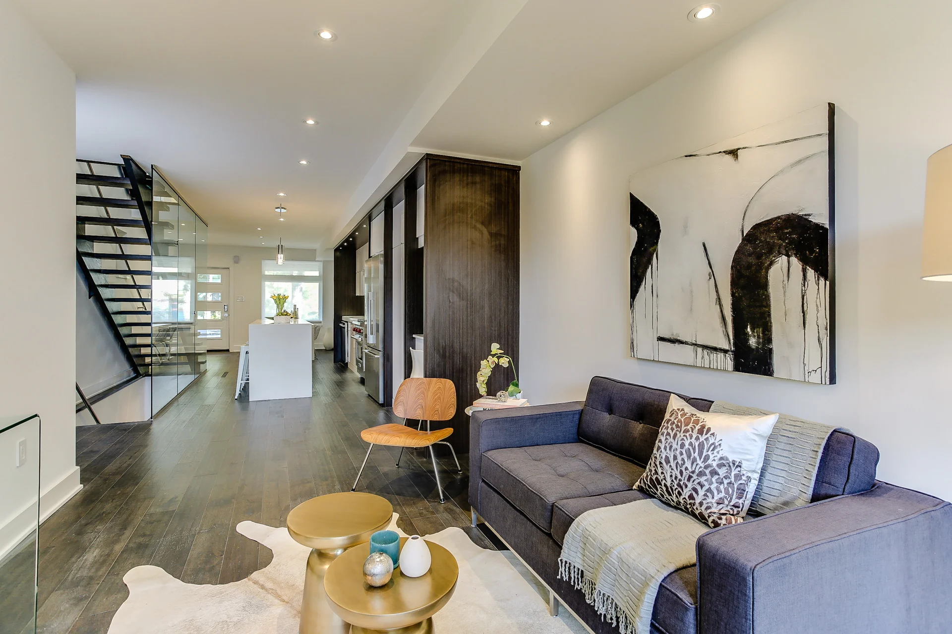 New Home Staging - Living Room