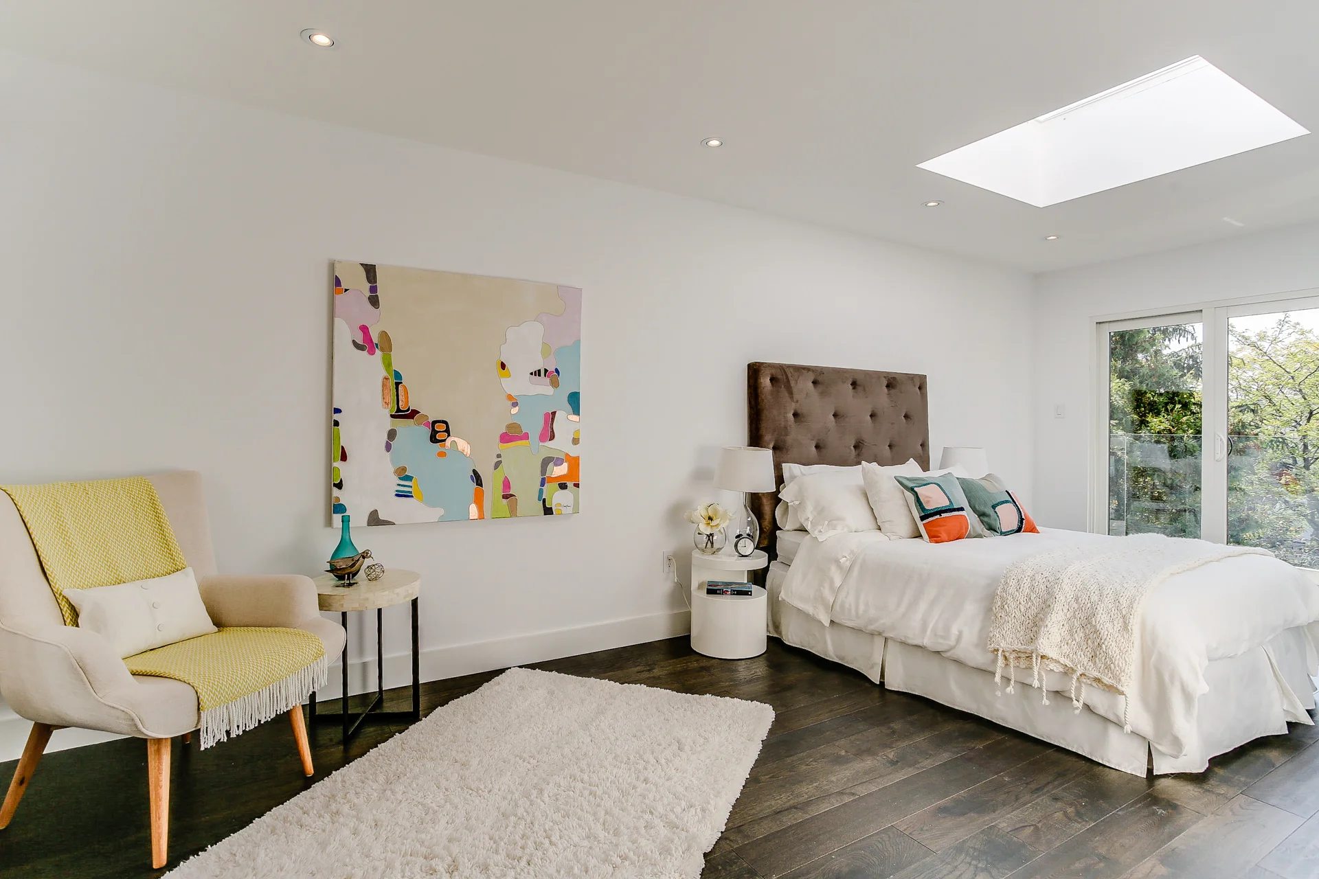 New Home Staging - Master Bedroom