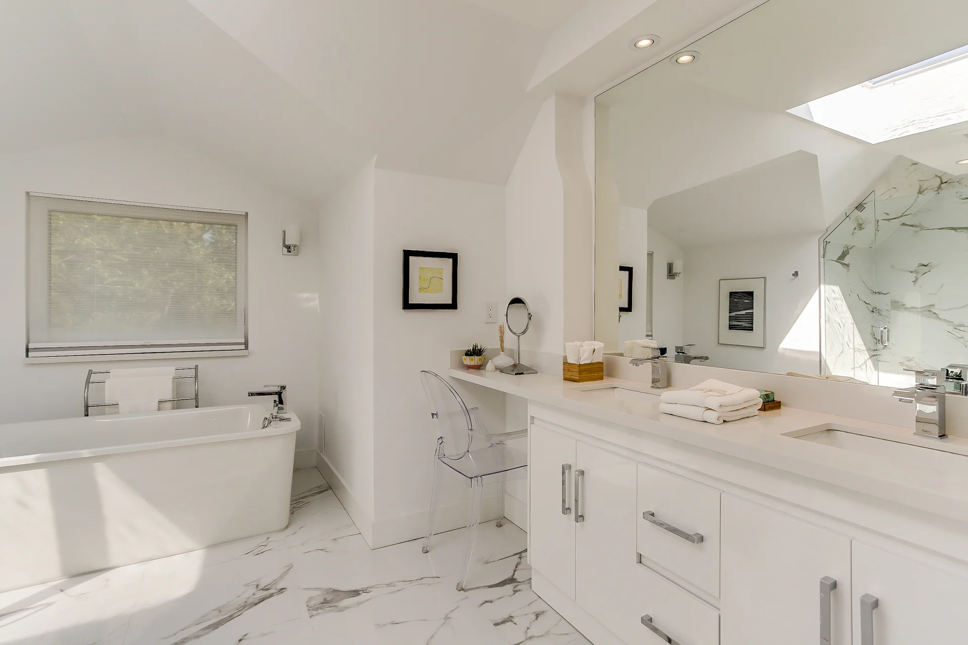 New Home Staging - Master Ensuite Washroom