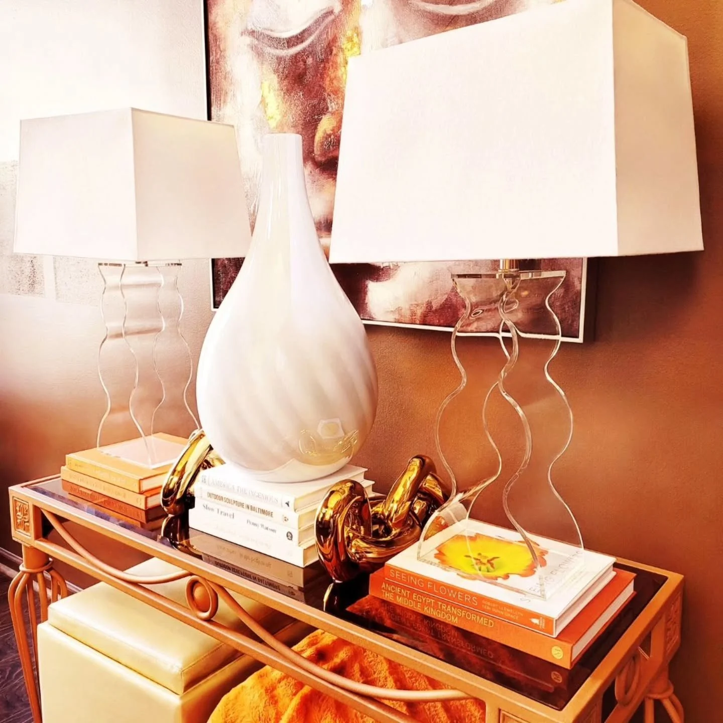 A Touch of Orange: Fall is the perfect time to create a warm and inviting fall tablescape.

When styling this tablescape, I wanted it to feel cozy, warm, and inviting&mdash;like the first sip of spiced pumpkin hot chocolate on a beautiful fall mornin