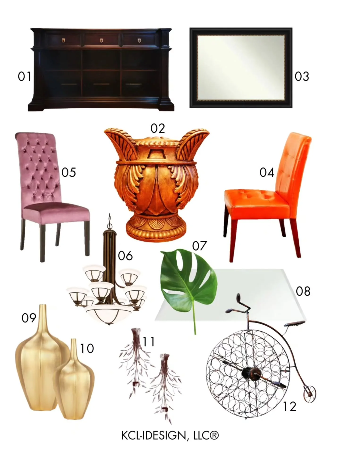 A beautifully designed dining room transcends just table and chairs&mdash;it's the careful blend of furnishings and decorative touches that invite people to come together and enjoy memorable moments. 

A table with a beveled glass top offers elegance