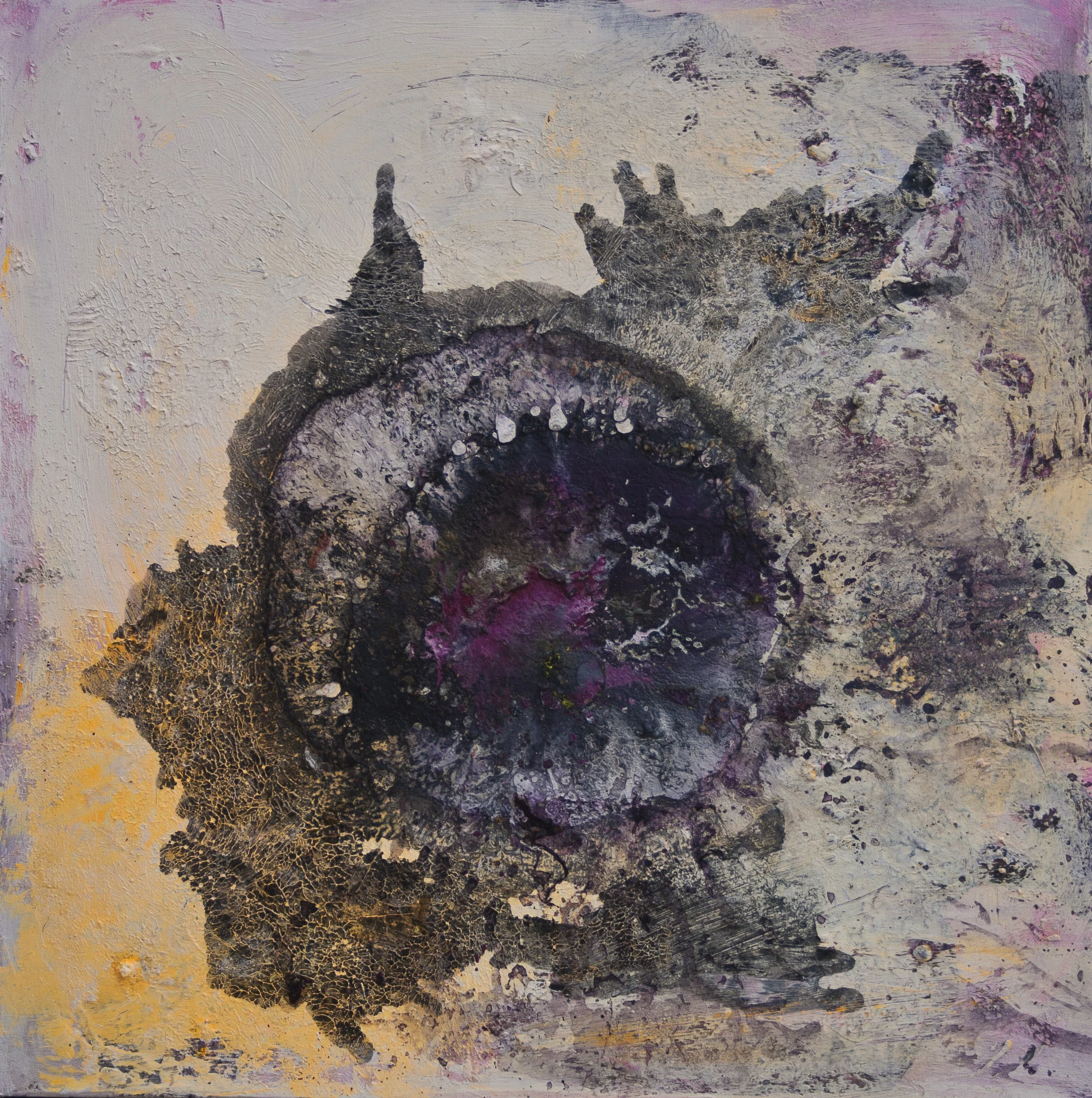 Tissue Sample #27, mixed media, 30"x30", 2015