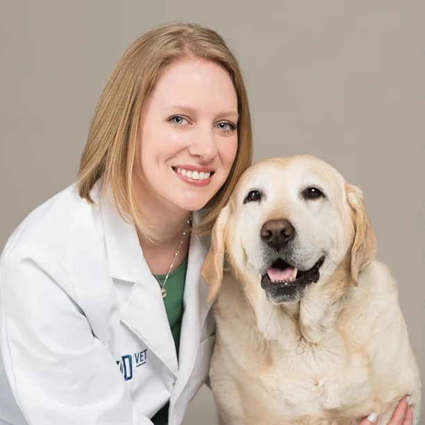 Dr. Julie Geisler and Thumper