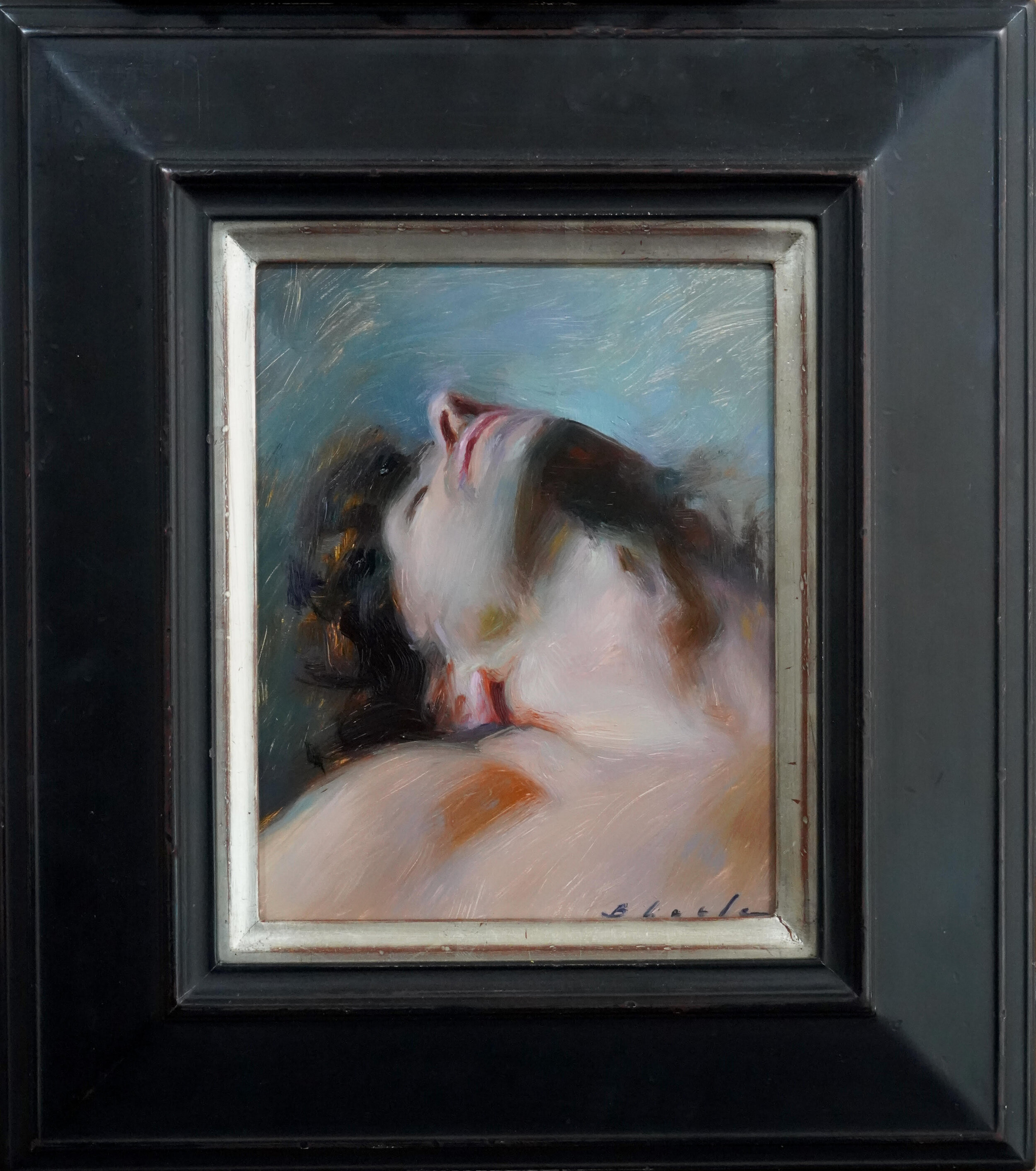 "Moment of Desire" 10 x 8 inches Oil.