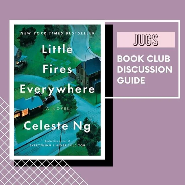 You've read the book. You've watched the show. Now, challenge yourself and your friends to really think and discuss all the depths of 'Little Fires Everywhere' by Celeste Ng using our latest discussion guide - Link in profile.

#bookclub #jugsbookclub #littlefireseverywhere #books #bookstagram #bookworm #boston #bostonblogger #bostonbloggers #bostonbusinesswomen #leaninboston #reading #novel #womenwriters #fiction