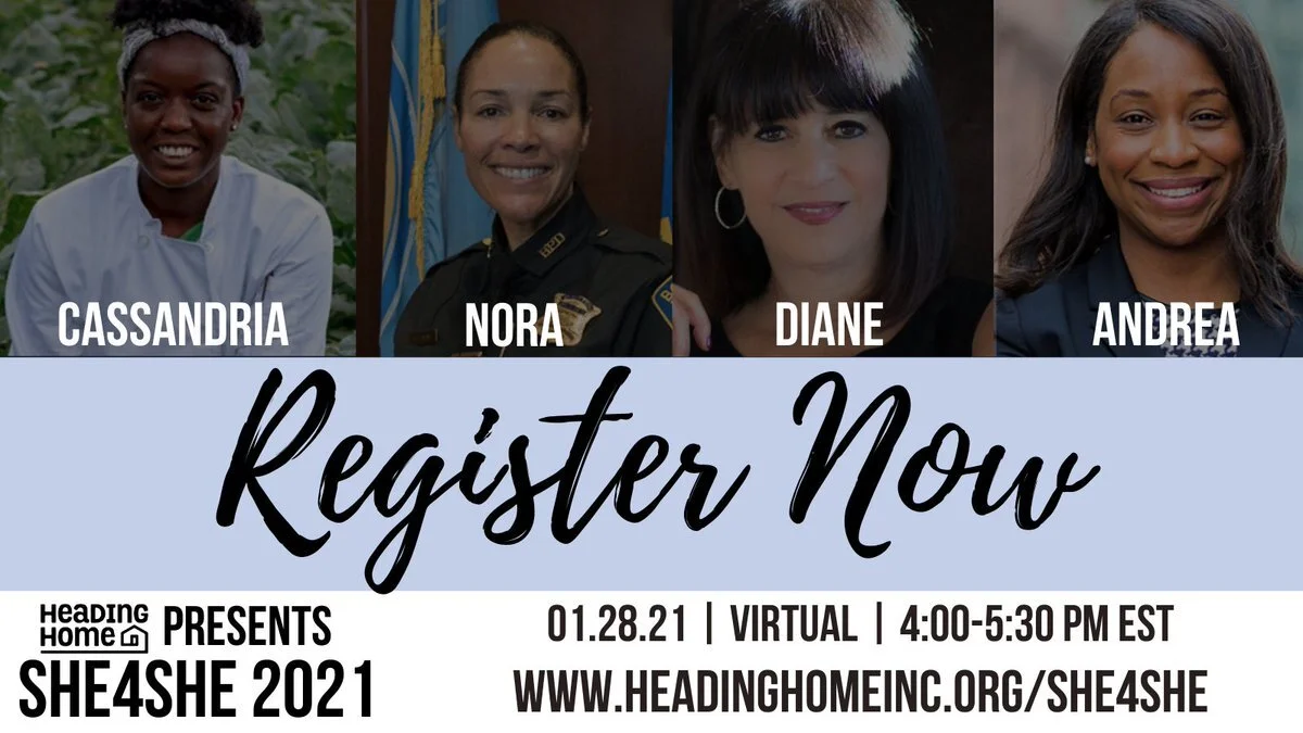 You're Invited to Heading Home's Third Annual She4She Event