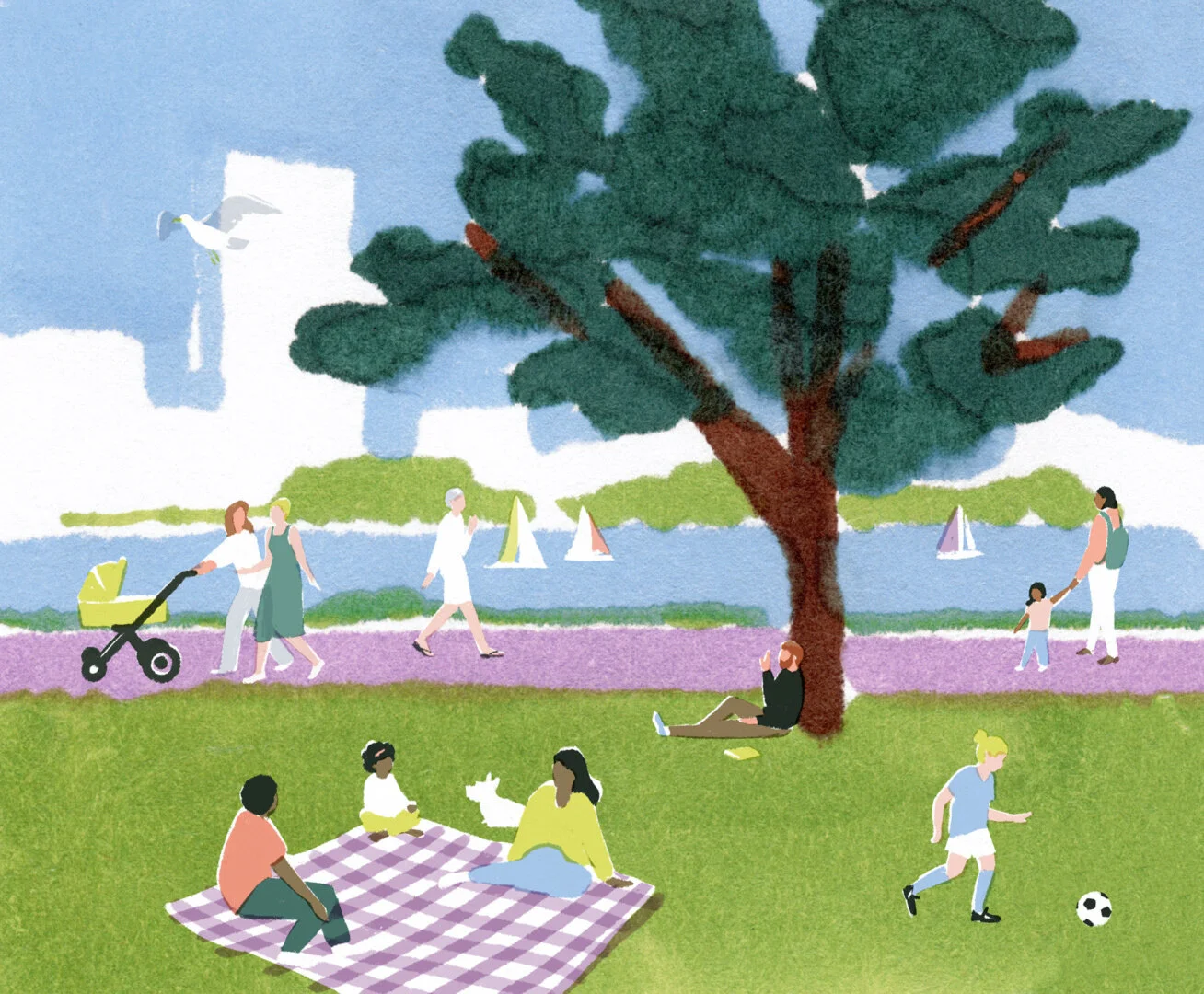 Illustration by Allie Runnion for Just Us Gals