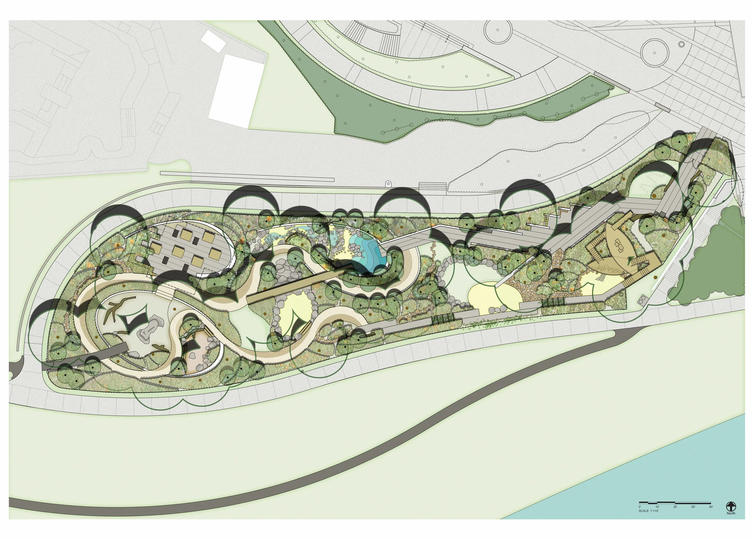 Fish Family Play Area