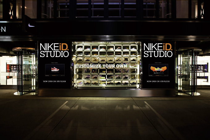 NIKEiD Studio at Niketown New York. —