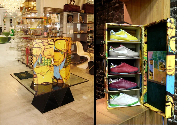 Display at Corso Como, Milan and Undefeated, Los Angeles
