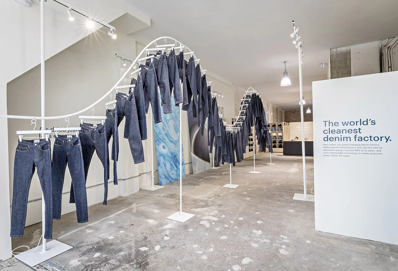 everlane denim factory