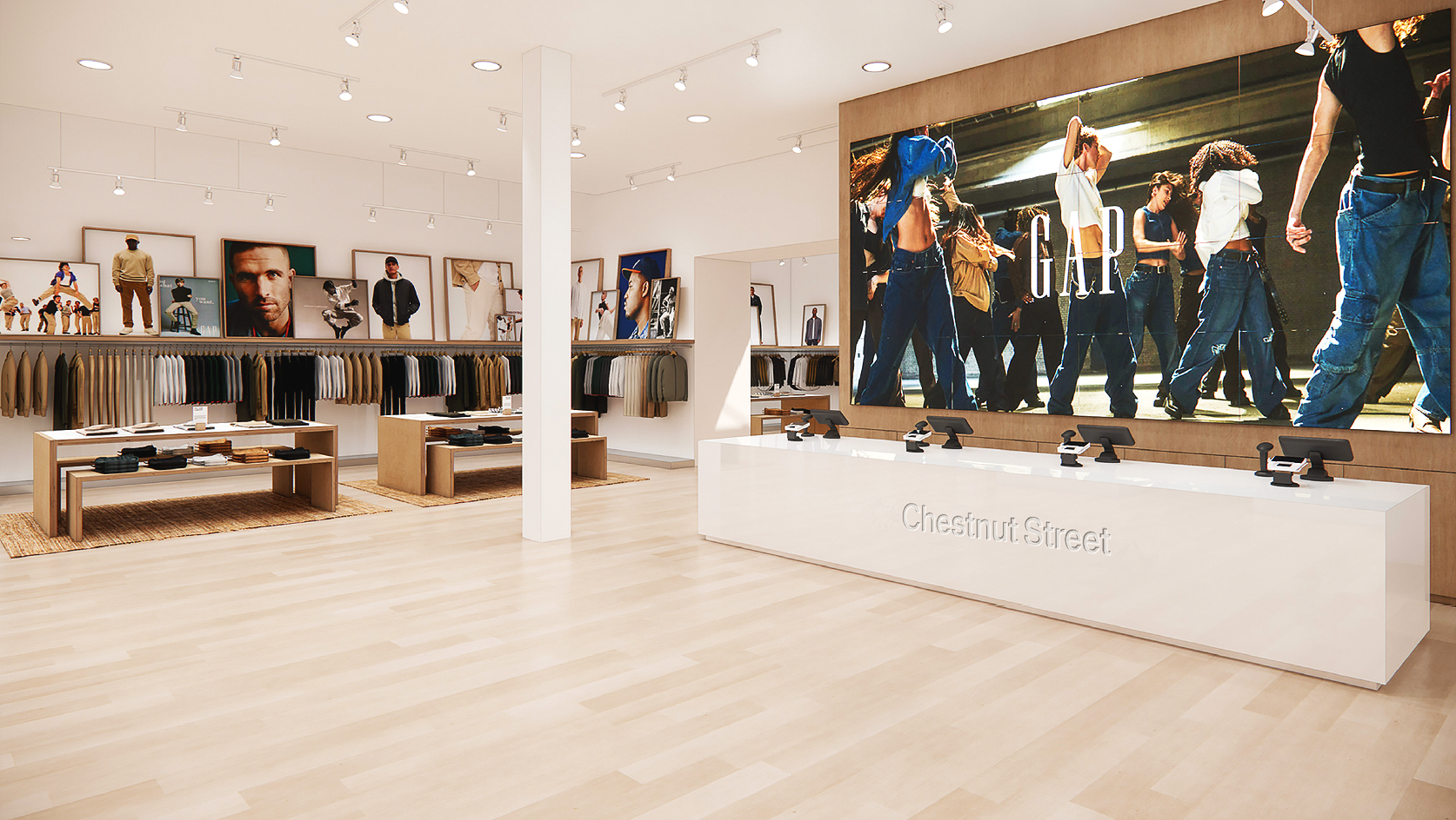 Gap Chestnut Street Retail Refresh - San Francisco