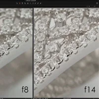 What aperture is the best for jewelry photography and why: science of the diffraction: Part 1