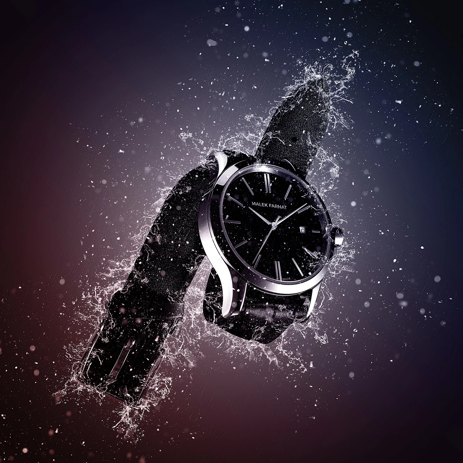 Splash Series Watch Photography