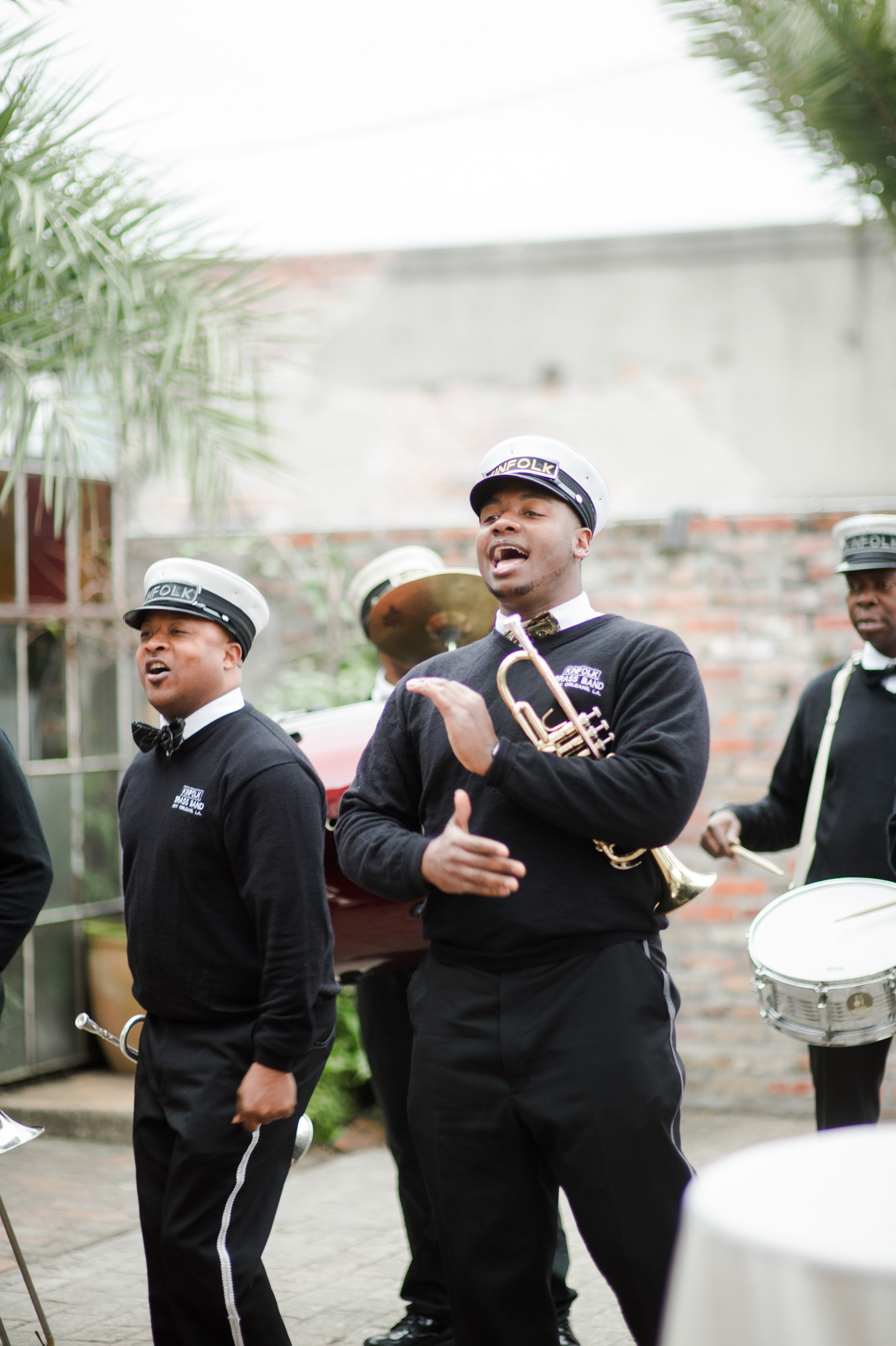 Kinfolk are an amazing New Orleans brass band that do second lines for weddings