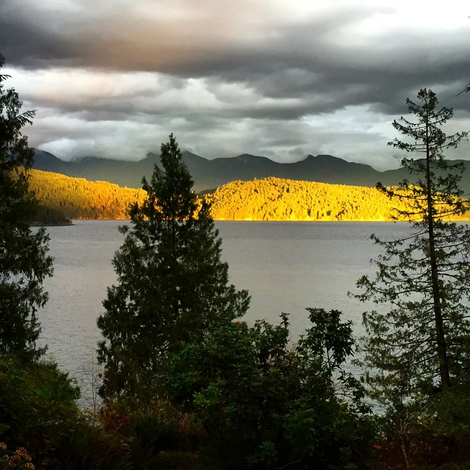 sunset gambier island