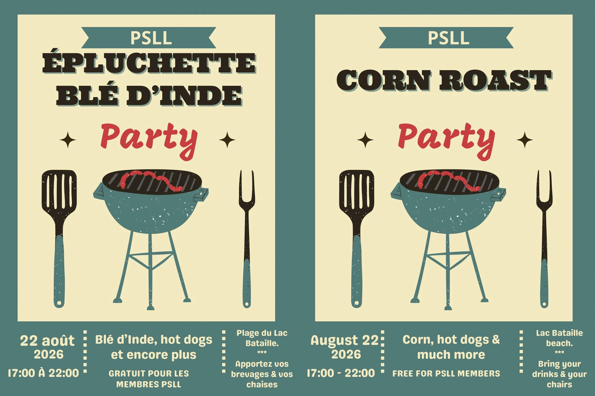 ÉPLUCHETTE DE BLÉ D’INDE – CORN ROAST