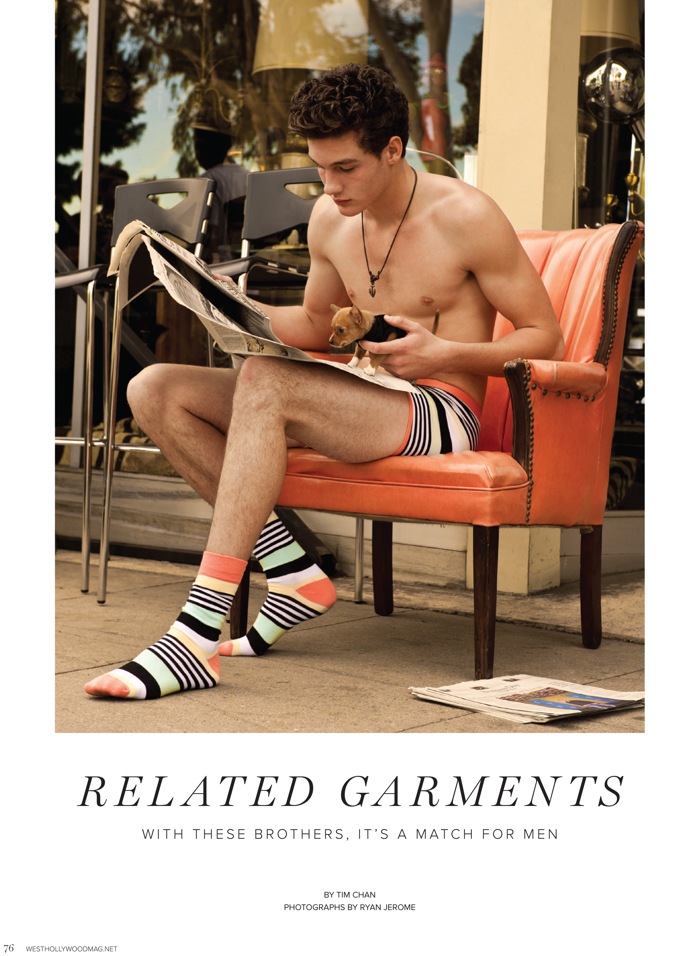 West Hollywood Magazine: "Related Garments"