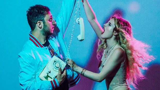 Prince Fox & Bella Thorne single "Just Call" (Press shoot)