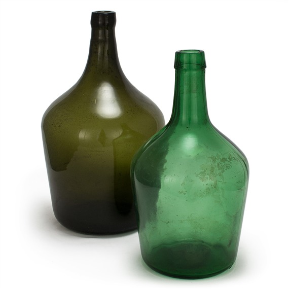 Antique Glass Bottles by Bambeco Sustainable Home Goods