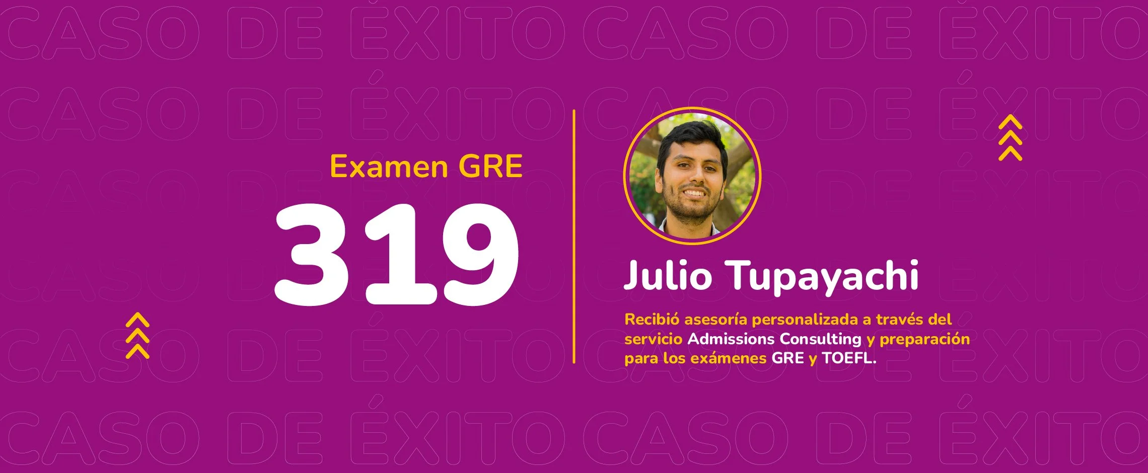 Puntaje GRE 319 - Julio Tupayachi.jpg