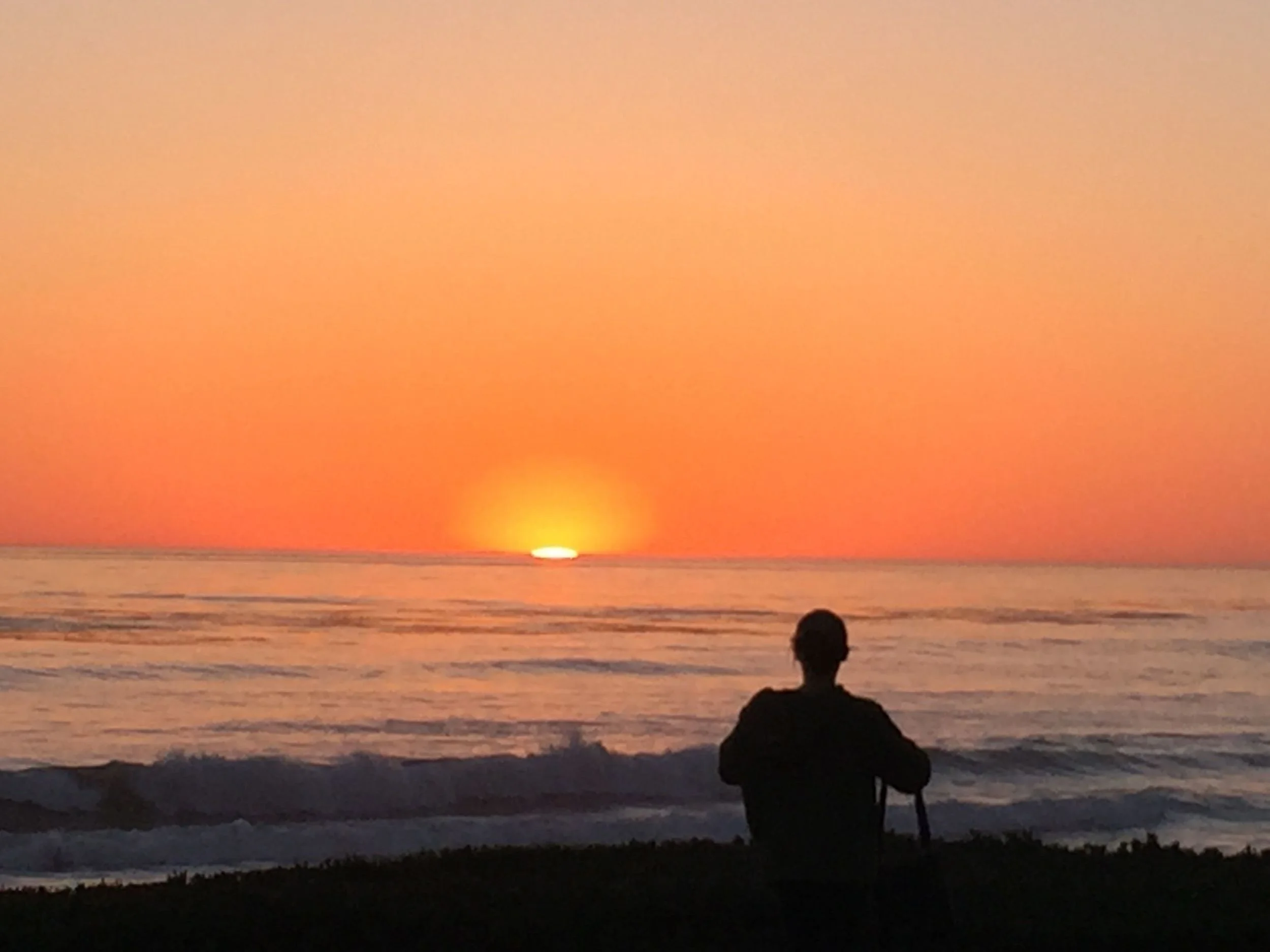 Now that's what I call a sunset. Photo by Luke Schmid
