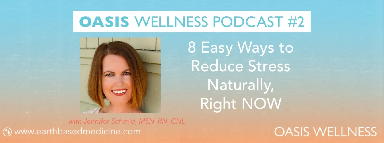 Reducing Stress Naturally: Right Here, Right Now (Podcast #2)