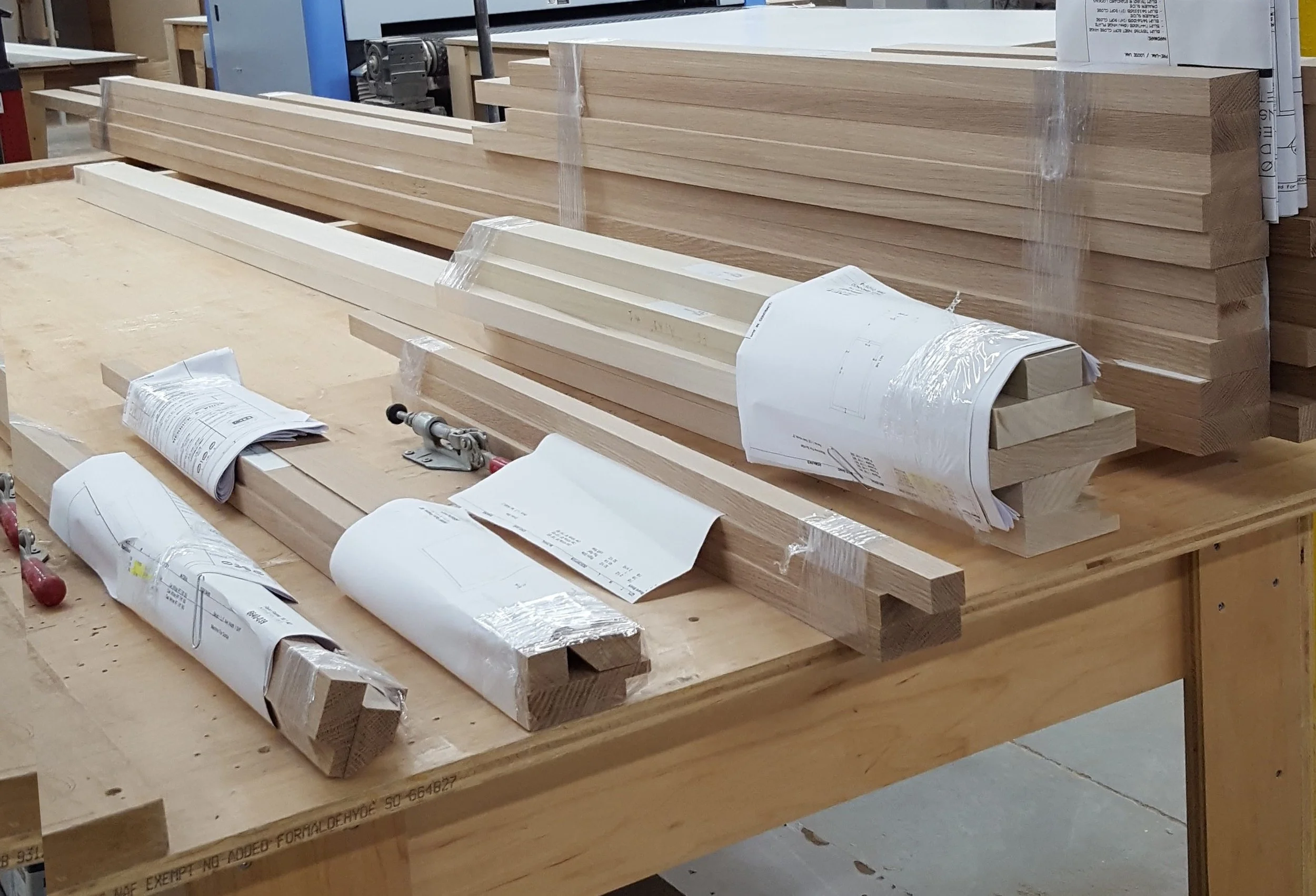 Molding awaiting Fabrication