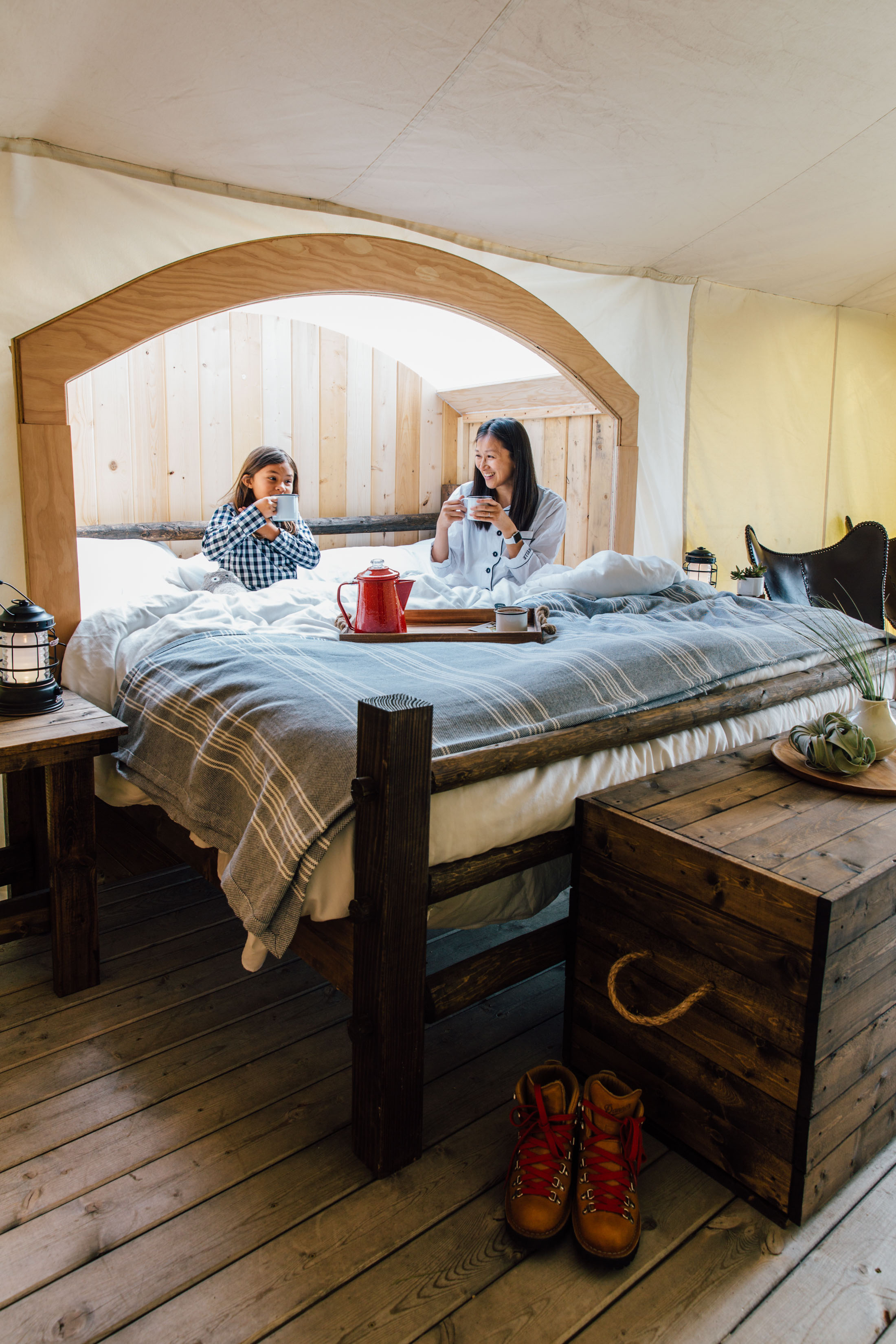 Glamping Under Canvas Yellowstone & Bar n Ranch, Montana, USA
