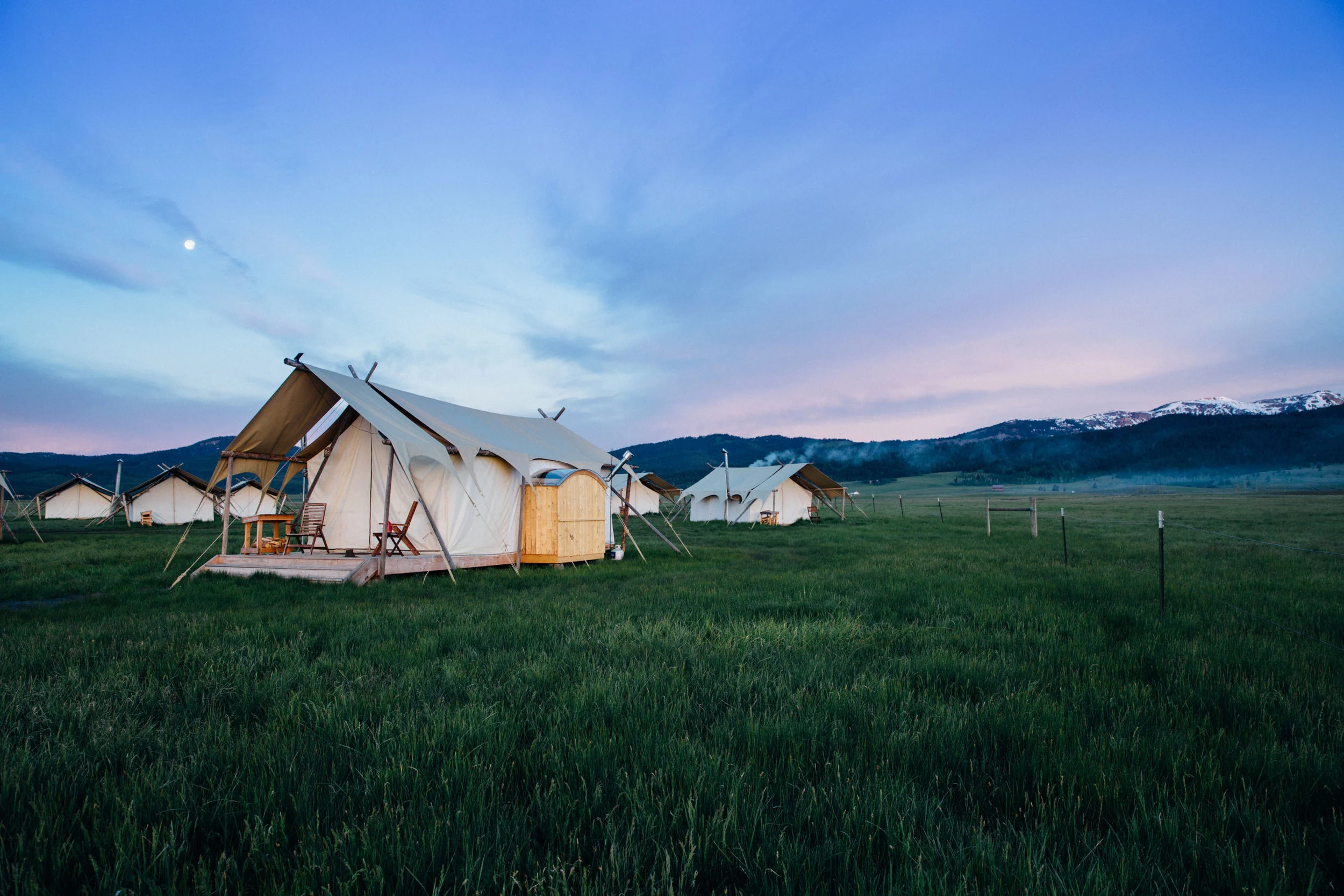 Glamping Under Canvas Yellowstone & Bar n Ranch, Montana, USA