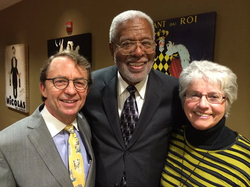  Bob Howard, Dr. Ernest Hartzog, Danice Brown