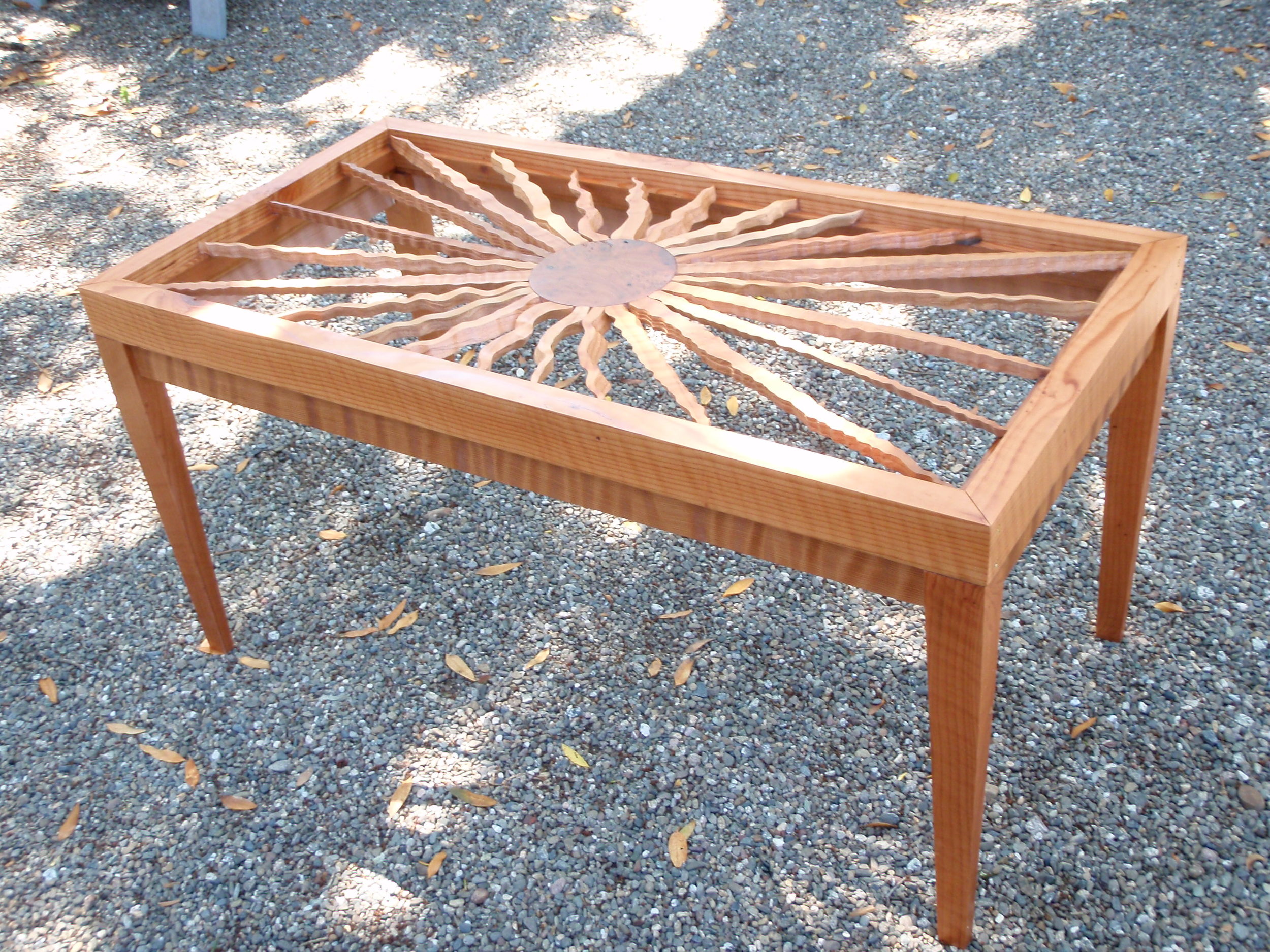 Sunburst Coffee Table