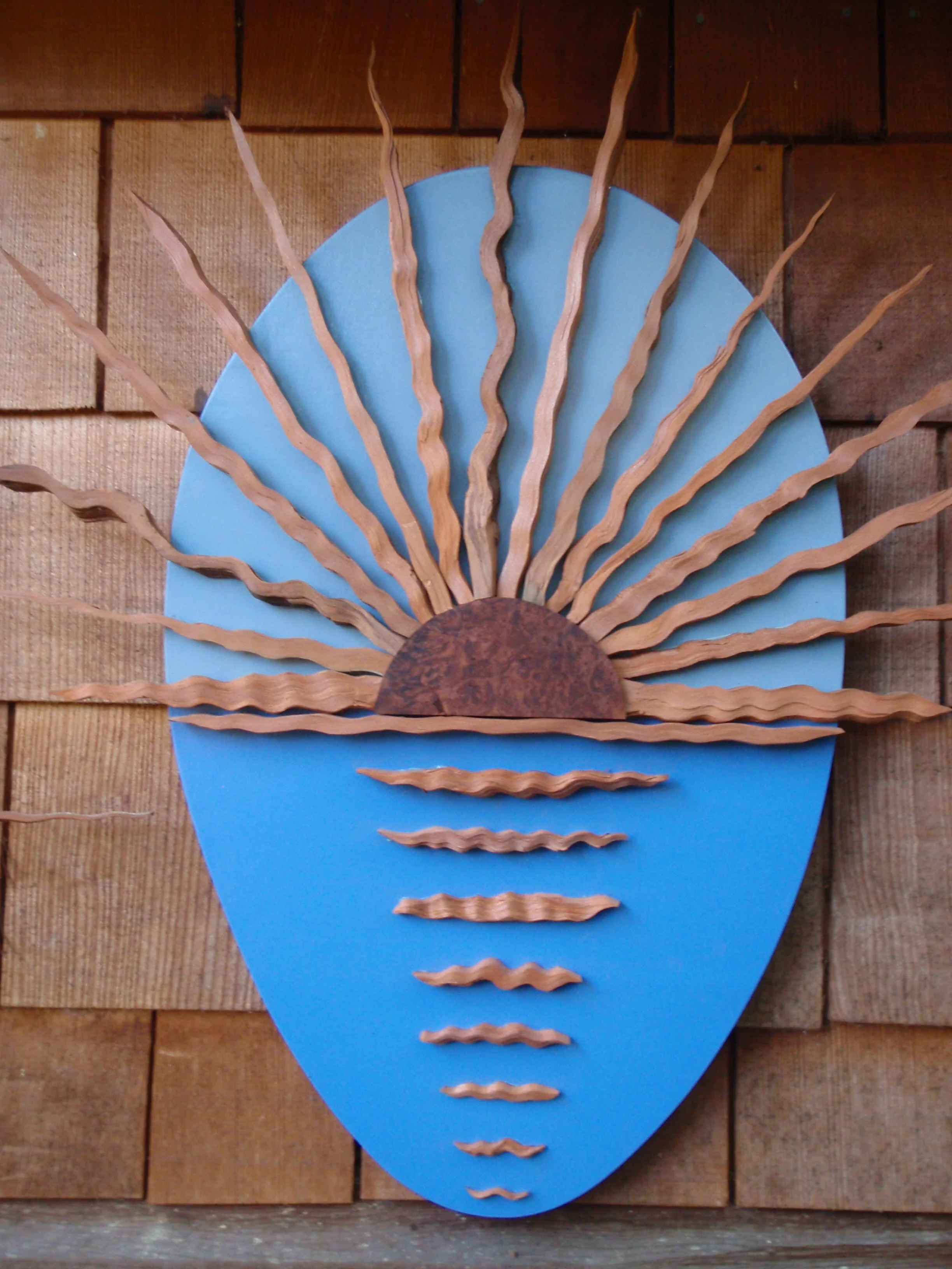 Ocean Sun in Blue