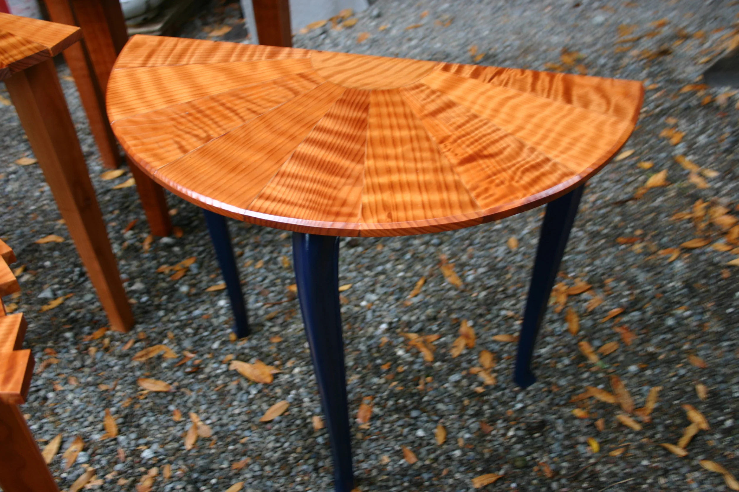 Nightstand/ Entry Table in Blue