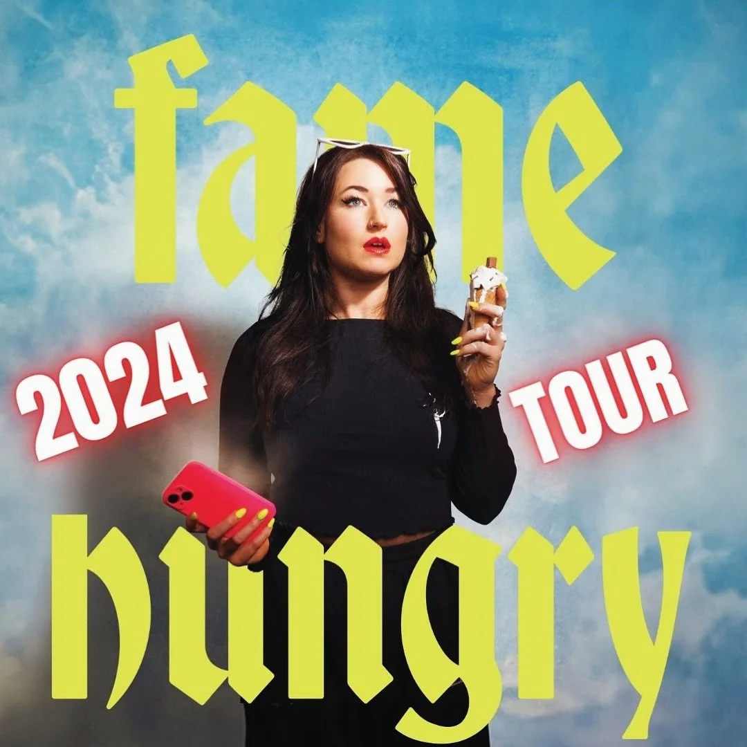 FAMEHUNGRY TOUR ANNOUNCEMENT! 🫀

In some rare non-fringe related news, little PSA that FAMEHUNGRY will be touring through Autumn 2024 and into 2025 bbs 🪐❤️&zwj;🔥

Scroll for our 2024 dates so far&hellip; including our London Premiere at @theplacel
