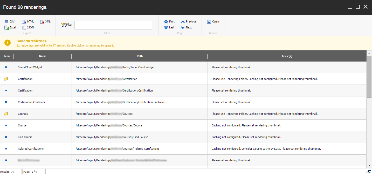 Sitecore PowerShell Reports