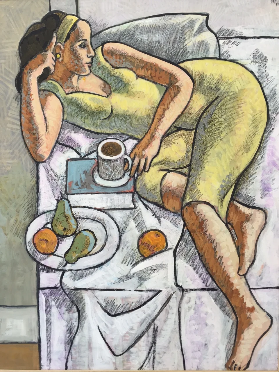 Triptych "Coffee Break 2"