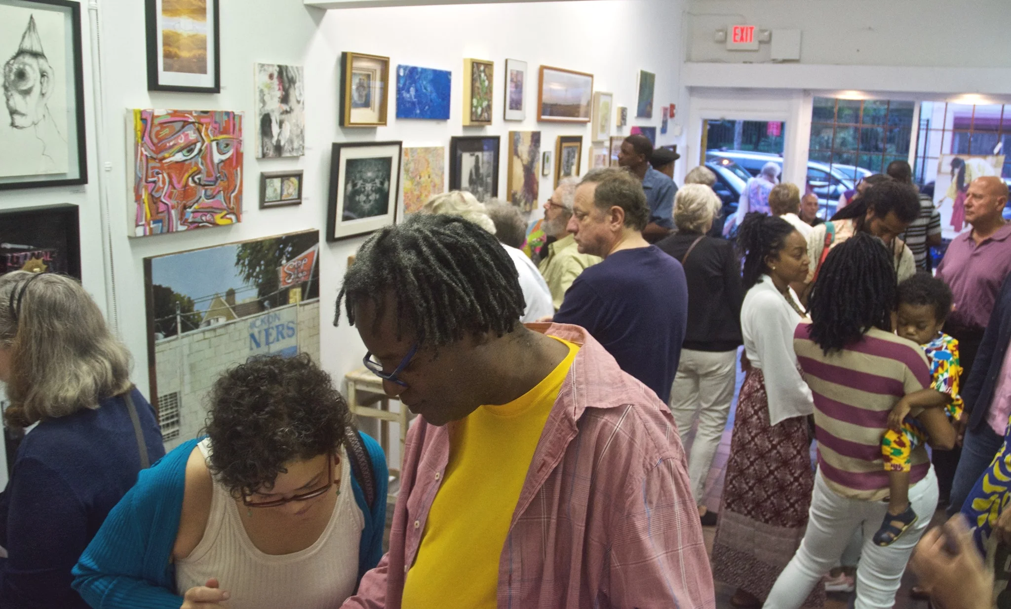 Opening Night of the 8th Annual Germantown Show.