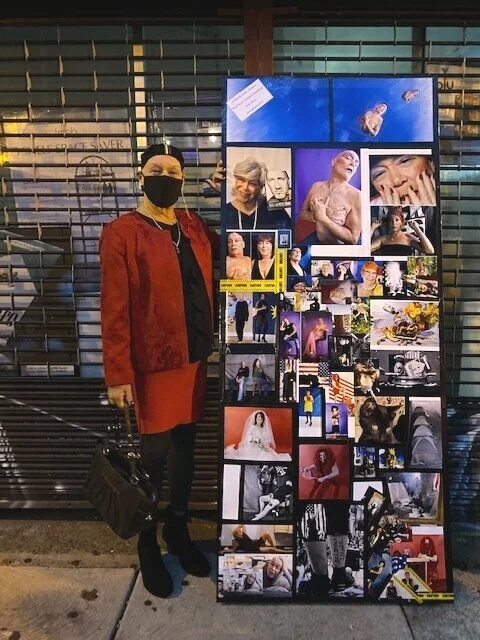 Artist Dove Nasir with his PRISM. Photo by Rocio Cabello