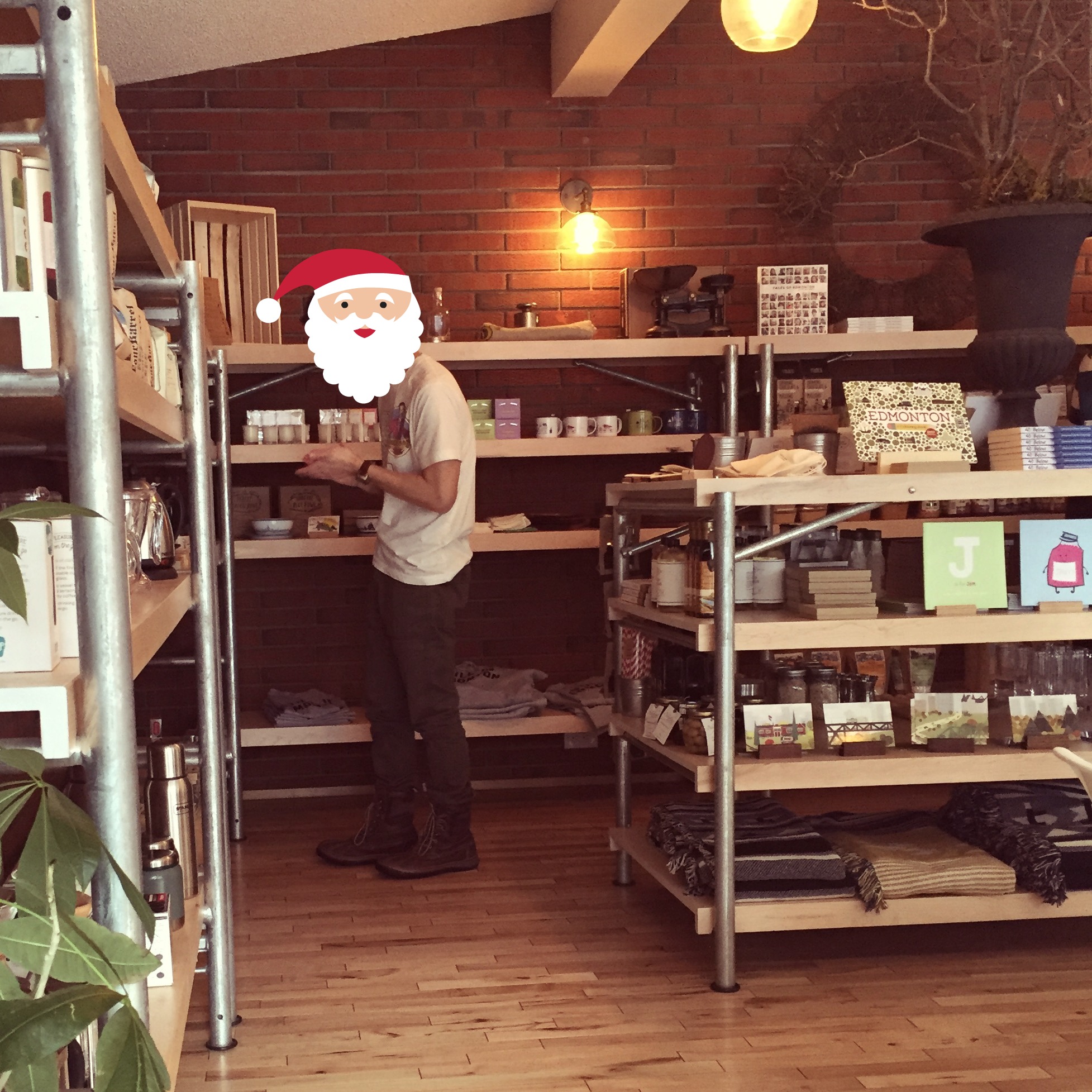 Santa shops HERE!