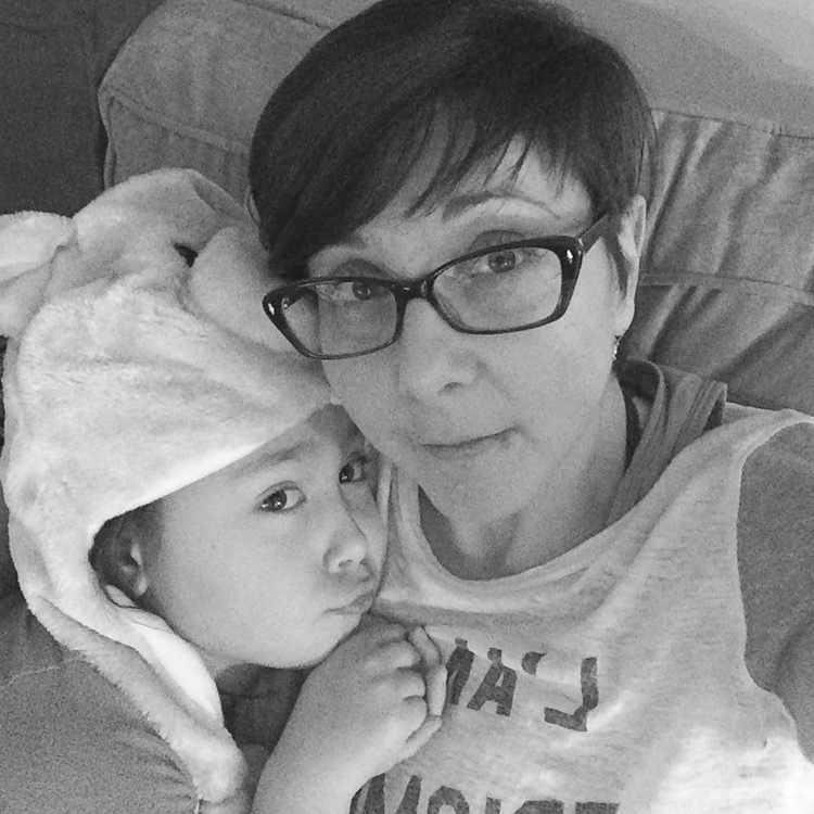 Yes, she even has a pig hat. 