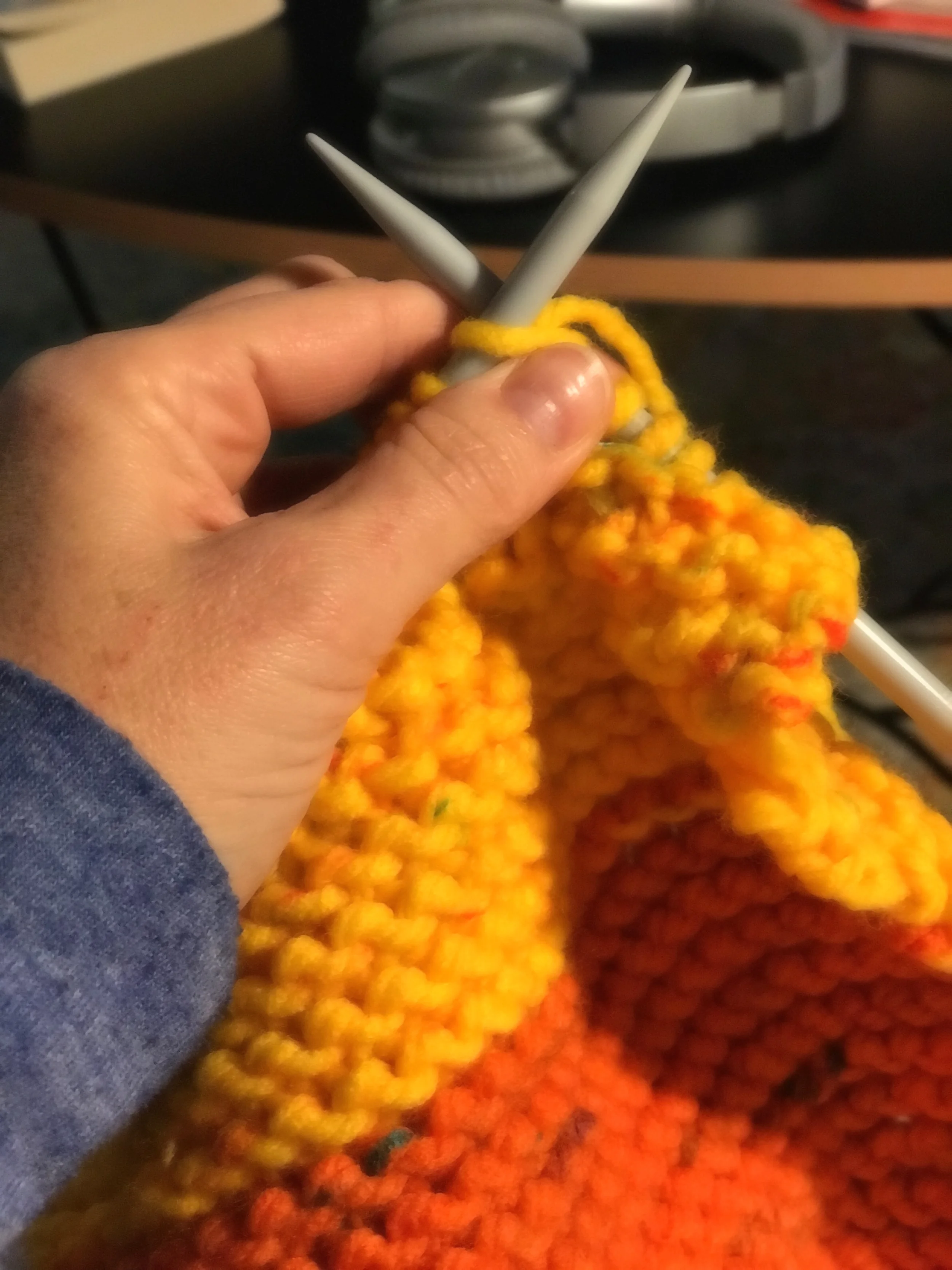 Grandma Helen would be so proud. These are her needles.