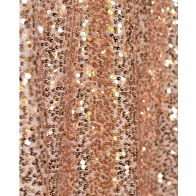 Rose Gold Sequin Backdrop